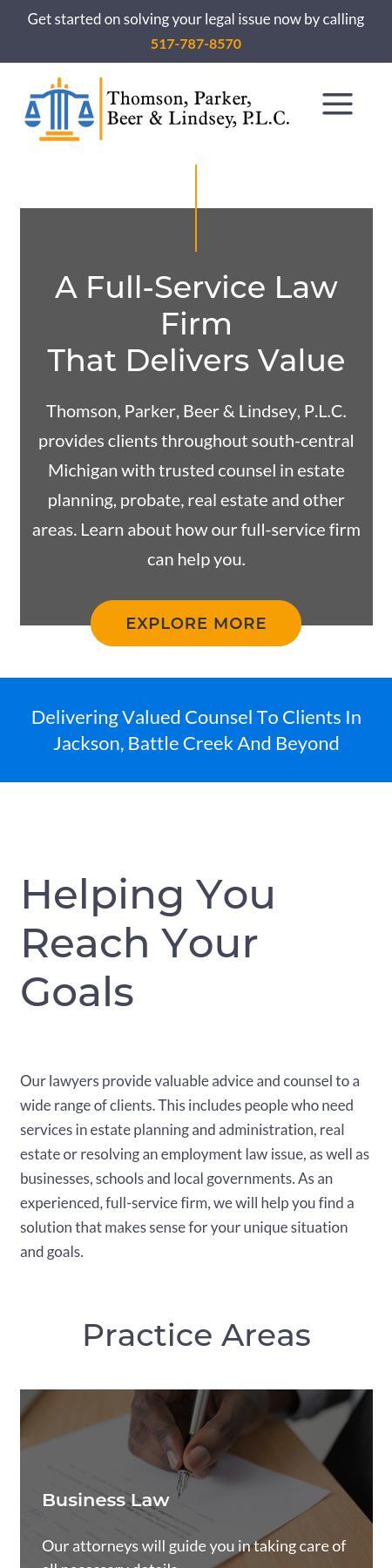 Abbott, Thomson, Mauldin, Parker & Beer, PLC - Jackson MI Lawyers