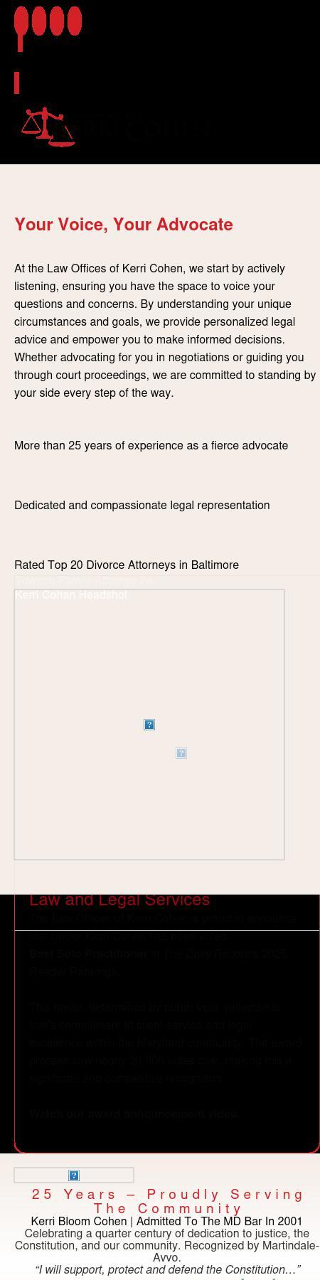 Law Offices of Kerri Cohen - Towson MD Lawyers