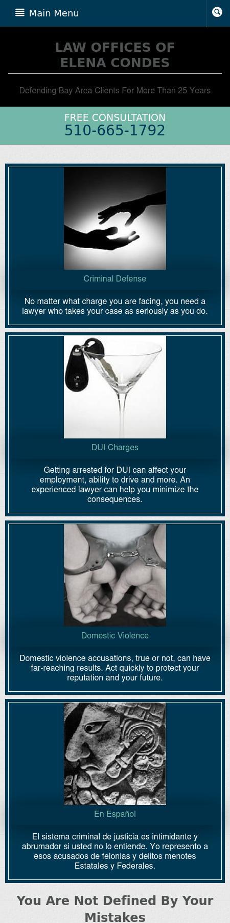 Law Offices of Elena Condes - Berkeley CA Lawyers