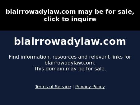 Blair & Rowady, P.S.C. - Winchester KY Lawyers