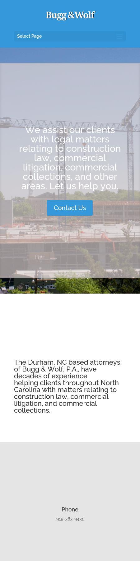 Bugg & Wolf, P.A. - Durham NC Lawyers