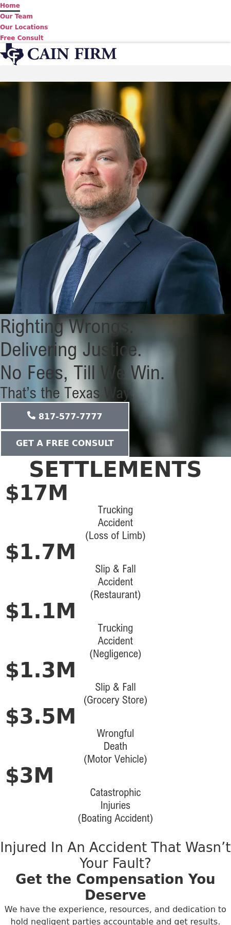 Cain Firm - Granbury TX Lawyers