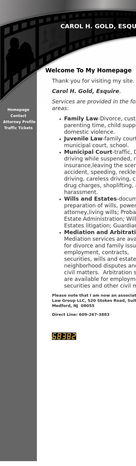 Carol Gold - Mount Holly NJ Lawyers