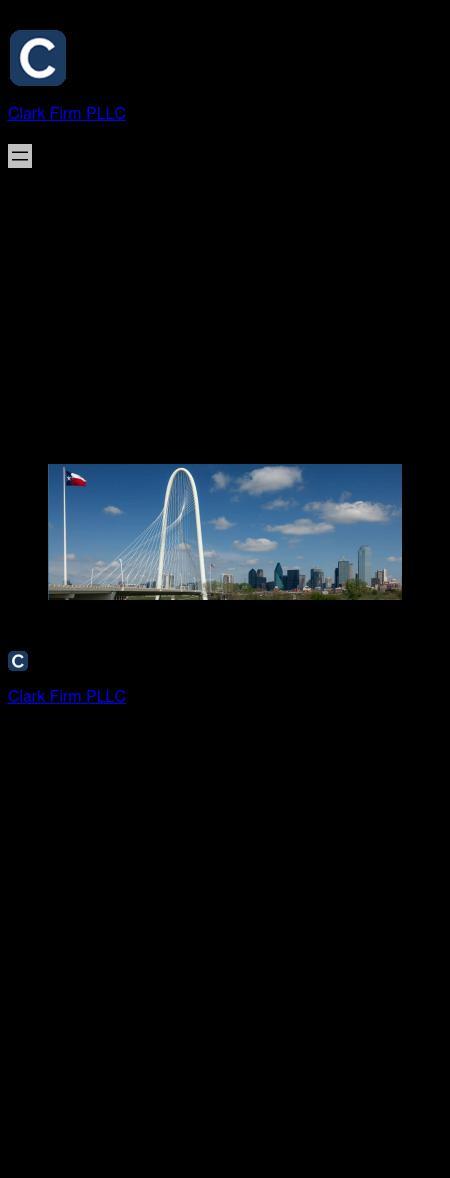 Clark Firm PLLC - Dallas TX Lawyers