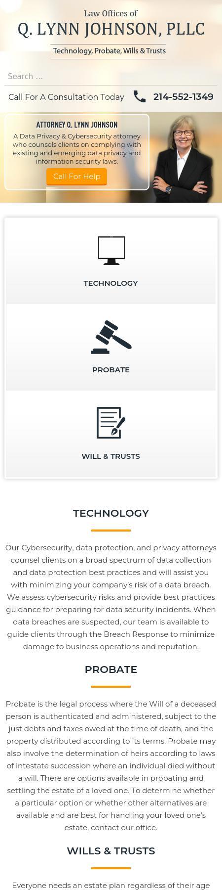 Law Offices of Q. Lynn Johnson, PLLC - Dallas TX Lawyers