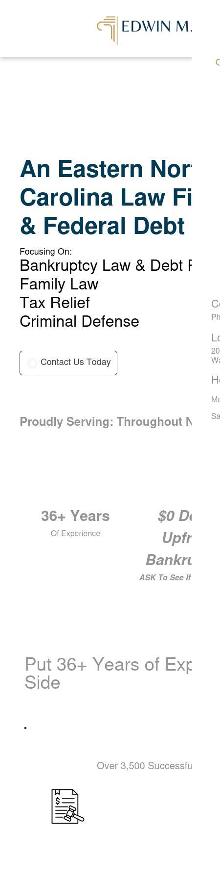 Edwin M. Hardy, P.C. - Washington NC Lawyers