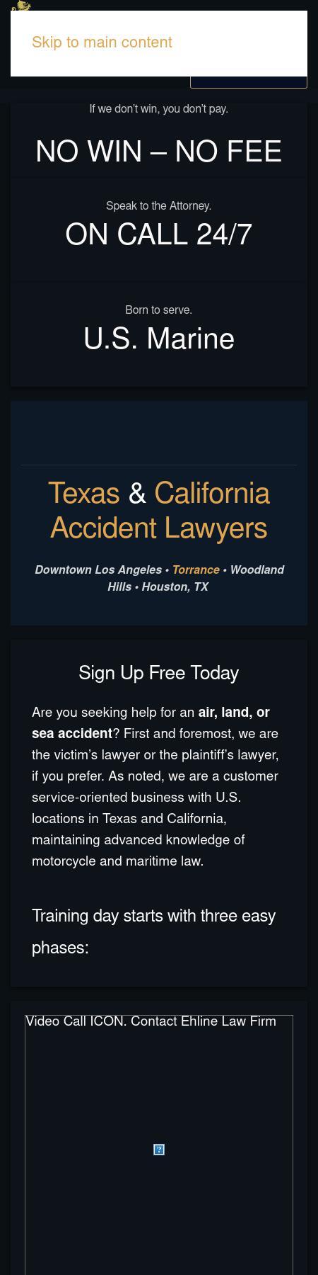 Ehline Law Firm Personal Injury Attorneys, APLC - Campbell CA Lawyers