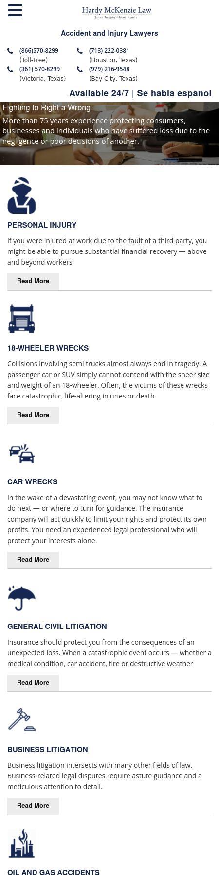 Hardy McKenzie Law - Bay City TX Lawyers