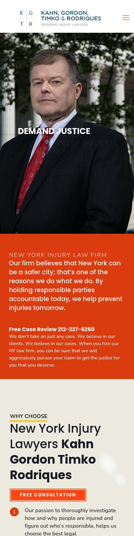 Kahn Gordon Timko & Rodriques P.C. - New York NY Lawyers