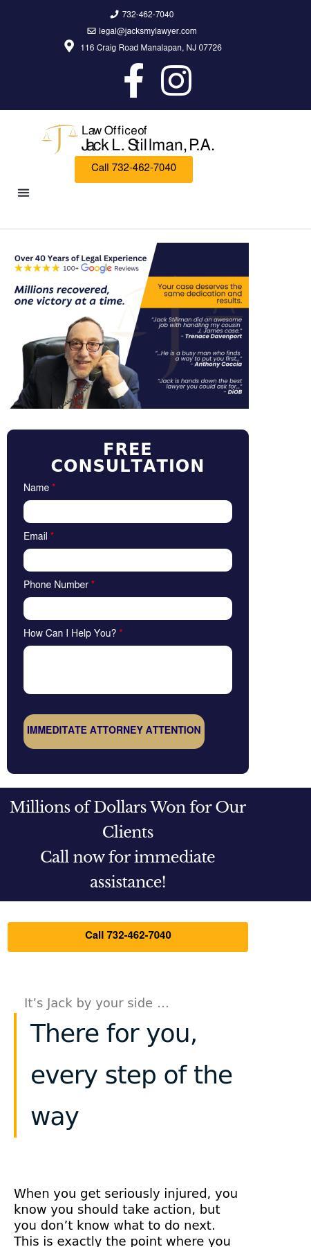 Law Office of Jack L. Stillman, P.A. - Manalapan NJ Lawyers