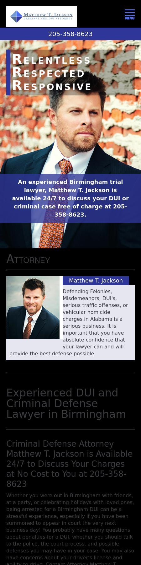 Law Office of Matthew T. Jackson - Pelham AL Lawyers
