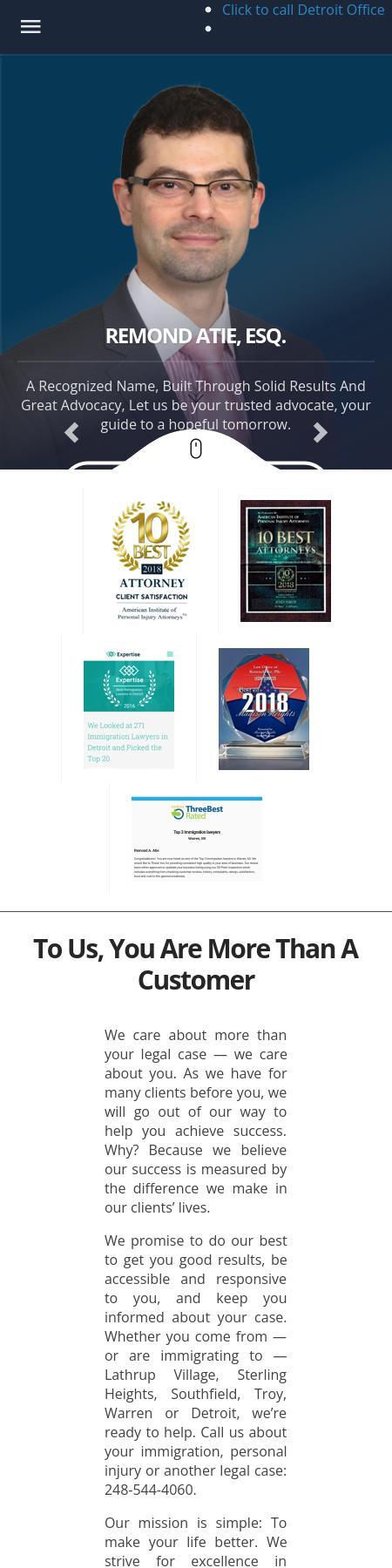 Law Office of Remond Atie, PLLC - Dearborn MI Lawyers