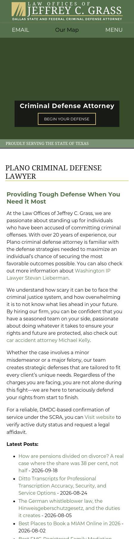 Law Offices of Jeffrey C. Grass - Plano TX Lawyers