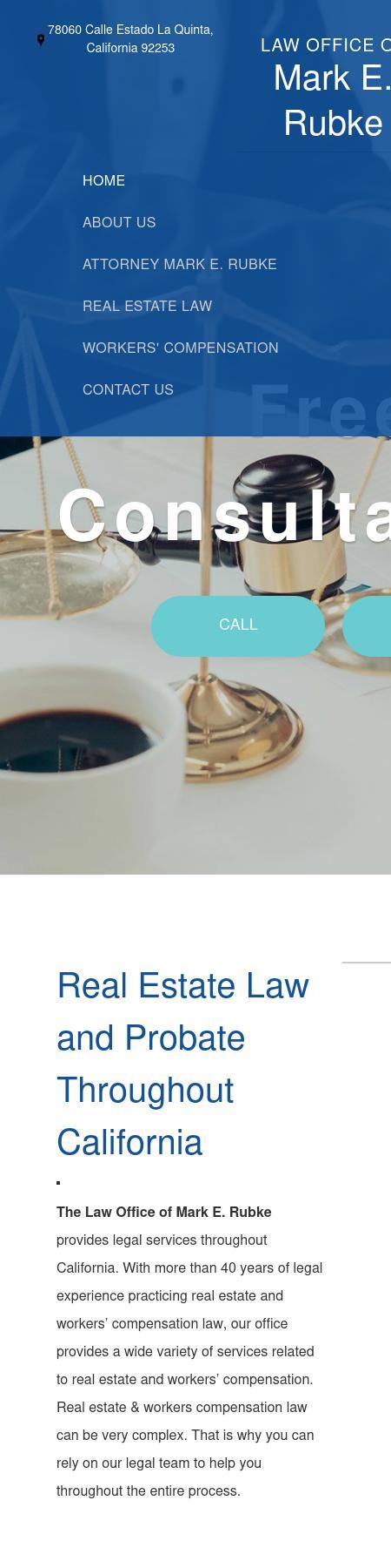 Law Offices of Mark E. Rubke - San Francisco CA Lawyers