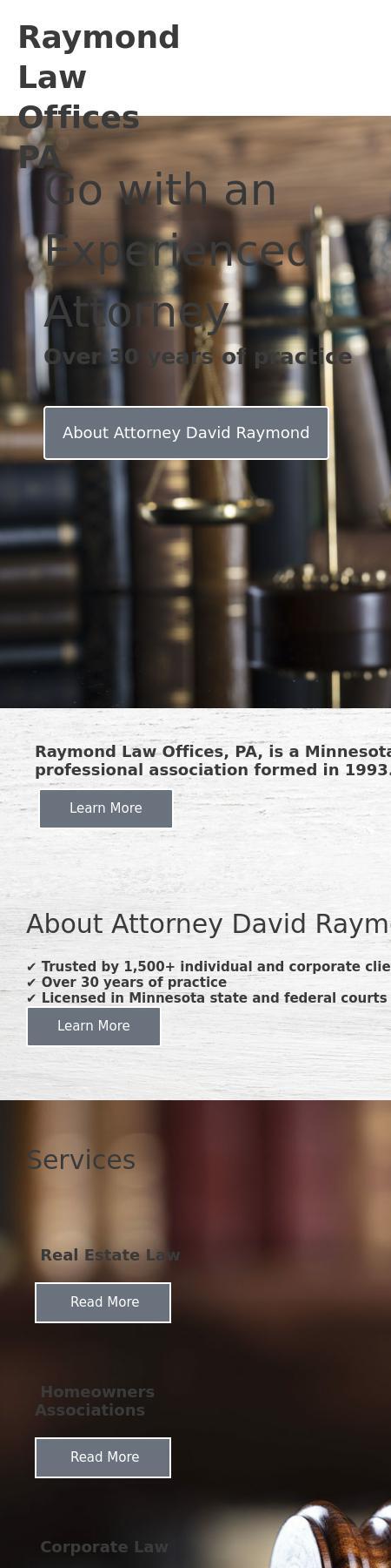Raymond Law Offices, P.A. - Inver Grove Heights MN Lawyers