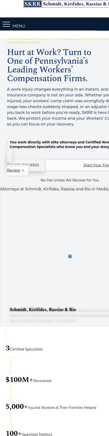 Schmidt, Kirifides, Fridkin & Rassias - Media PA Lawyers