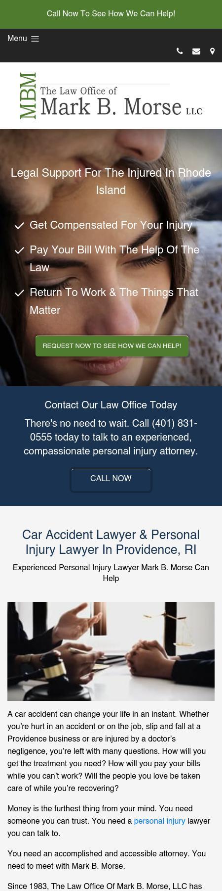 The Law Office of Mark B. Morse - Providence RI Lawyers