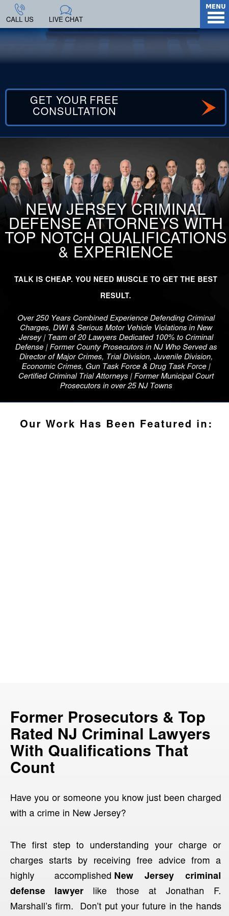 The Law Offices of Jonathan F. Marshall - Woodbridge NJ Lawyers