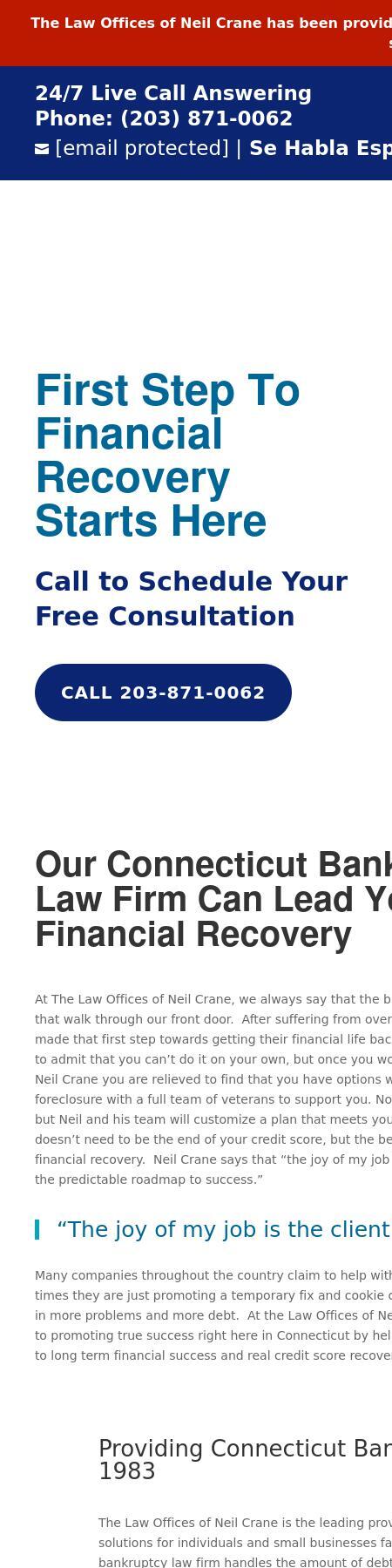 The Law Offices of Neil Crane, LLC - Ridgefield CT Lawyers
