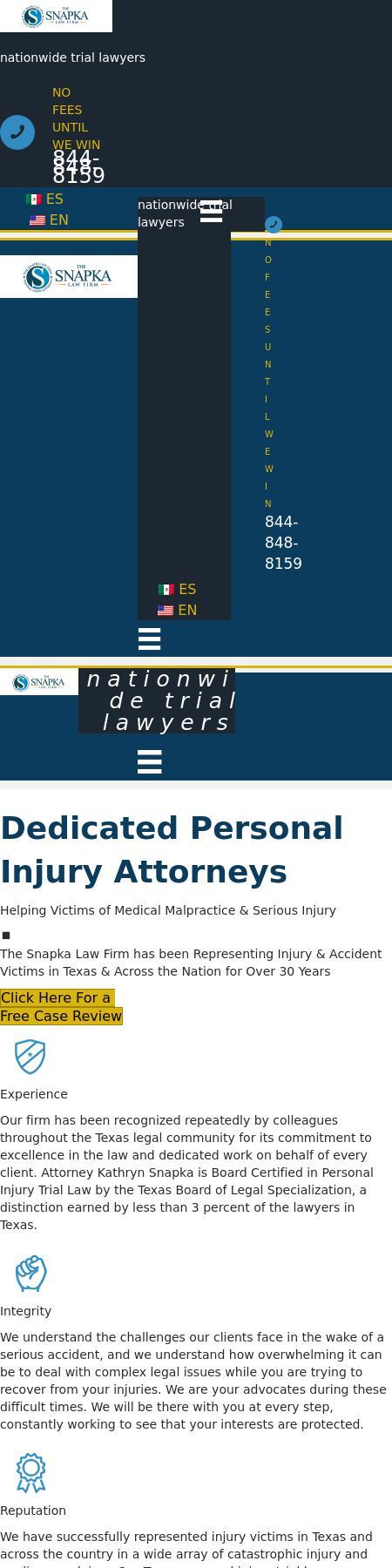 The Snapka Law Firm - San Diego TX Lawyers