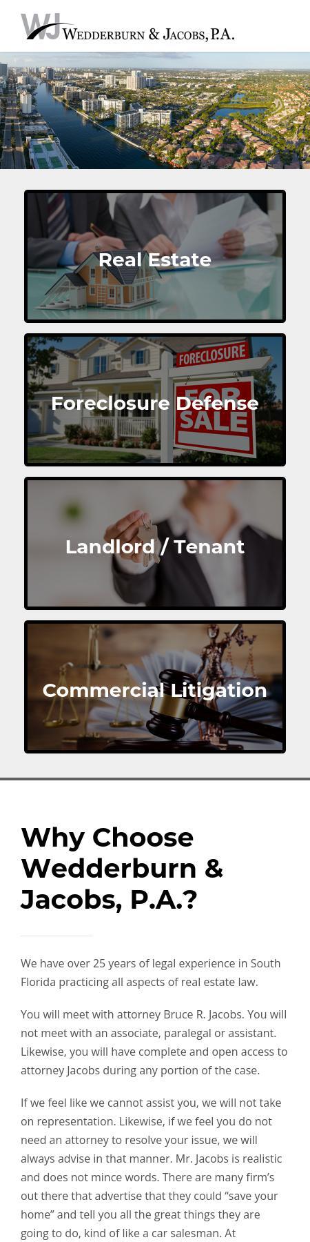 Wedderburn & Jacobs, P.A. - Hollywood FL Lawyers
