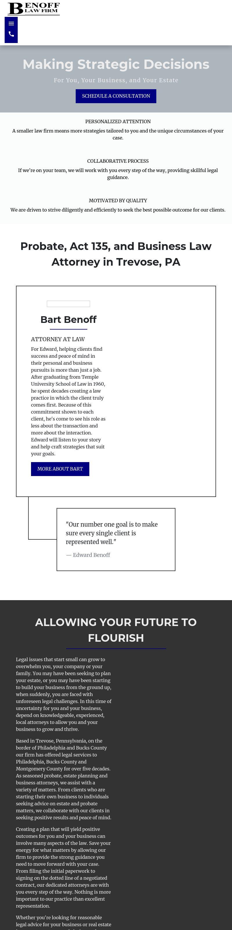 Benoff Law Firm - Trevose PA Lawyers