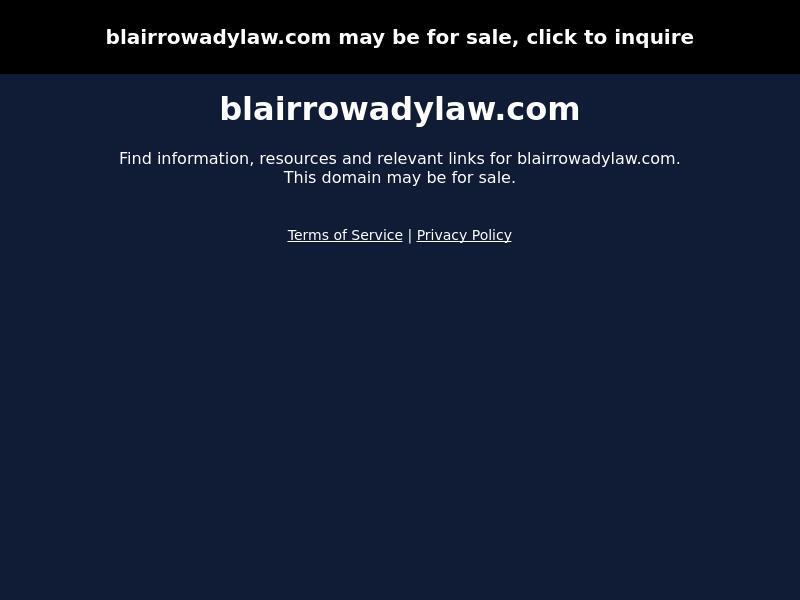 Blair & Rowady, P.S.C. - Winchester KY Lawyers