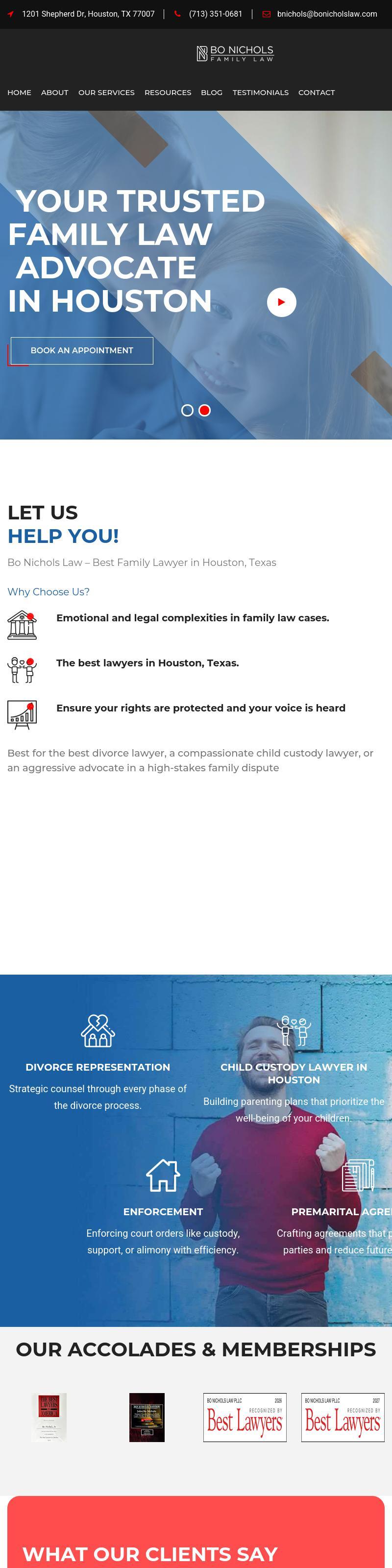 Bo Nichols Law Firm - Houston TX Lawyers