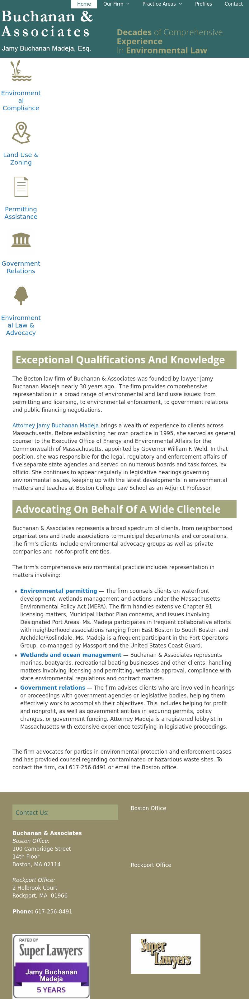 Buchanan & Associates - Boston MA Lawyers