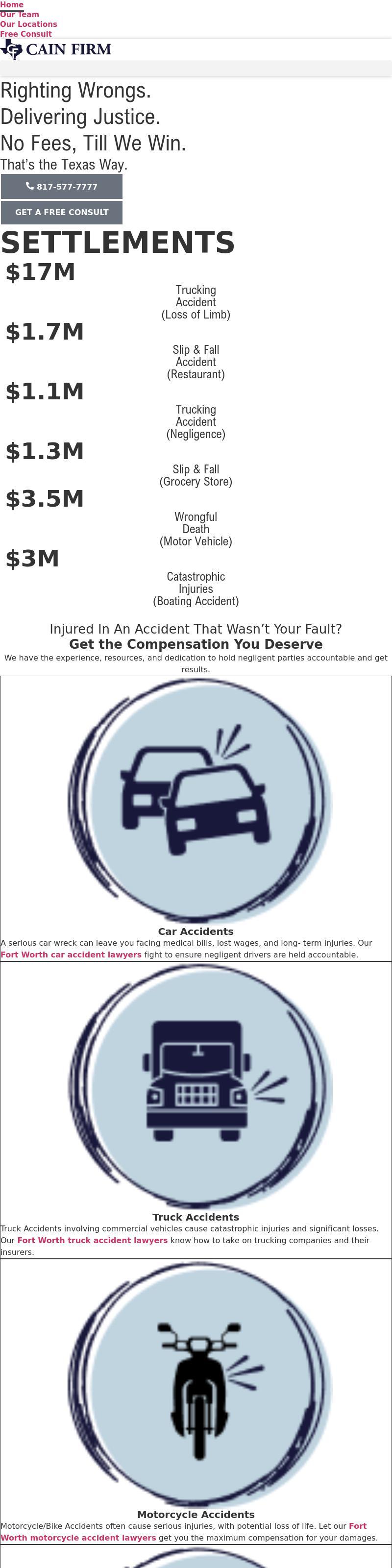 Cain Firm - Granbury TX Lawyers