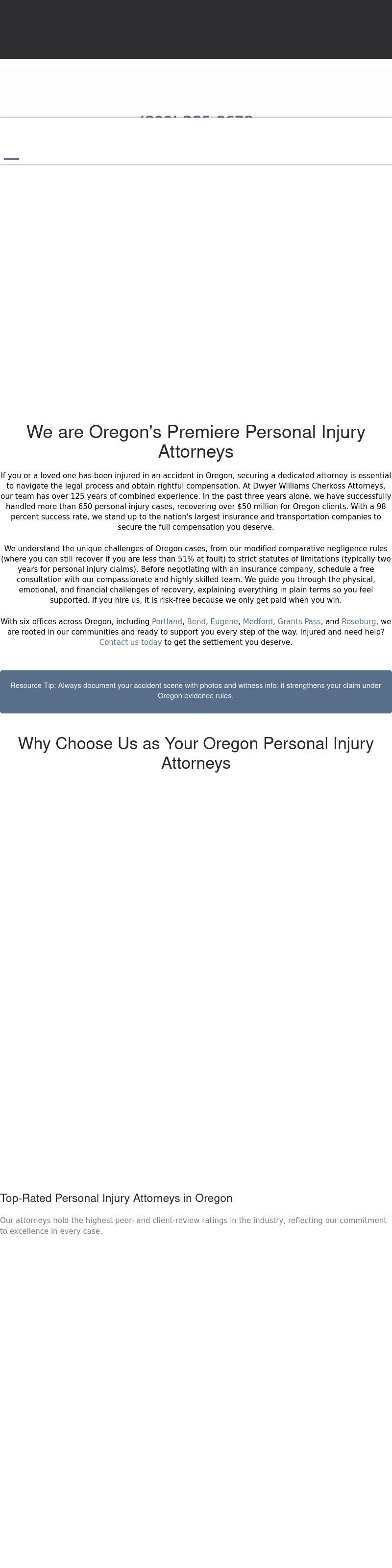 Dwyer Williams Potter, Attorneys, LLP - Portland OR Lawyers