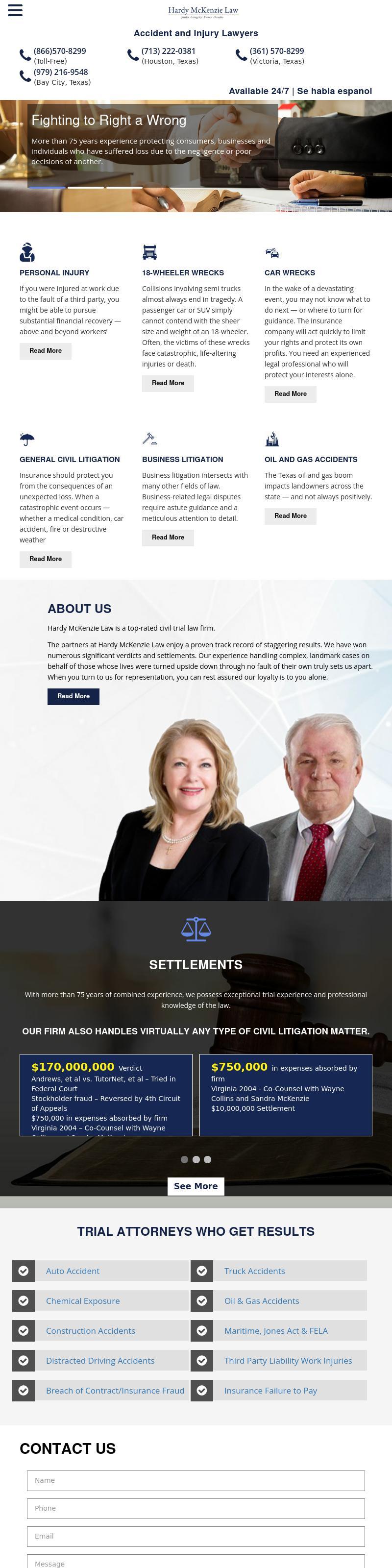 Hardy McKenzie Law - Bay City TX Lawyers