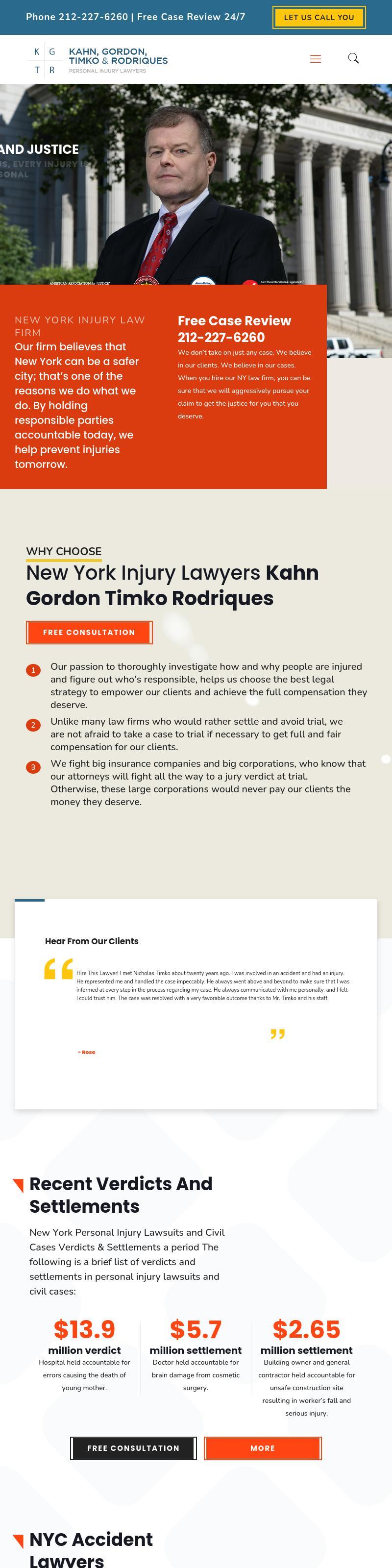 Kahn Gordon Timko & Rodriques P.C. - New York NY Lawyers
