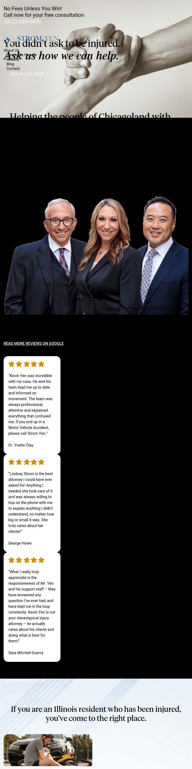 Strom Yen Injury Attorneys - Chicago IL Lawyers