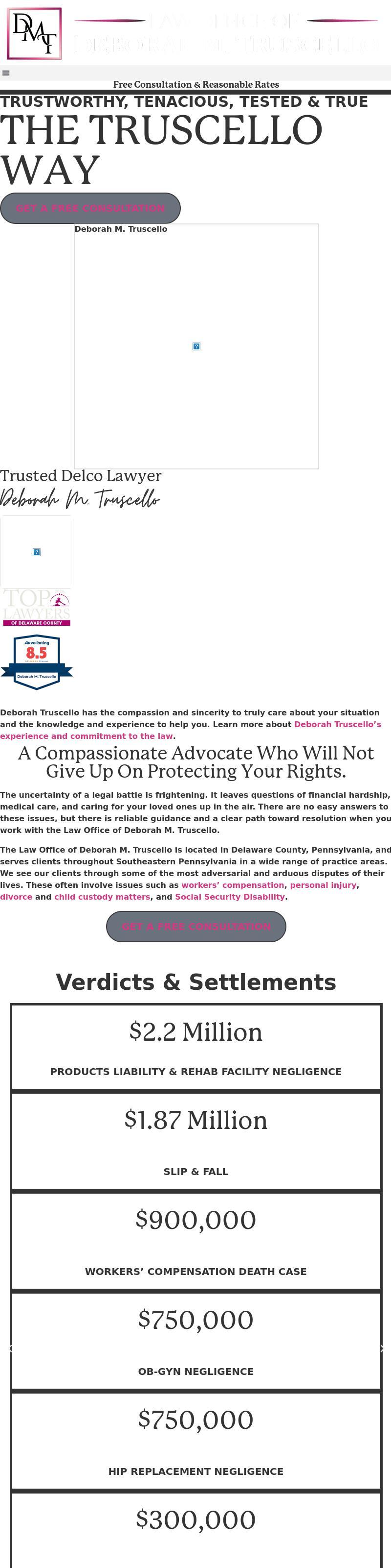 Law Office Of Deborah M. Truscello - Media PA Lawyers