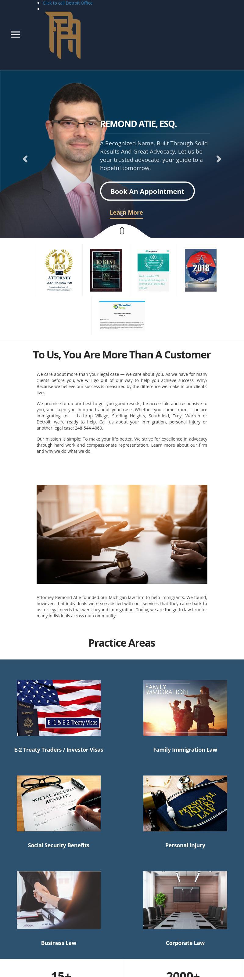 Law Office of Remond Atie, PLLC - Dearborn MI Lawyers