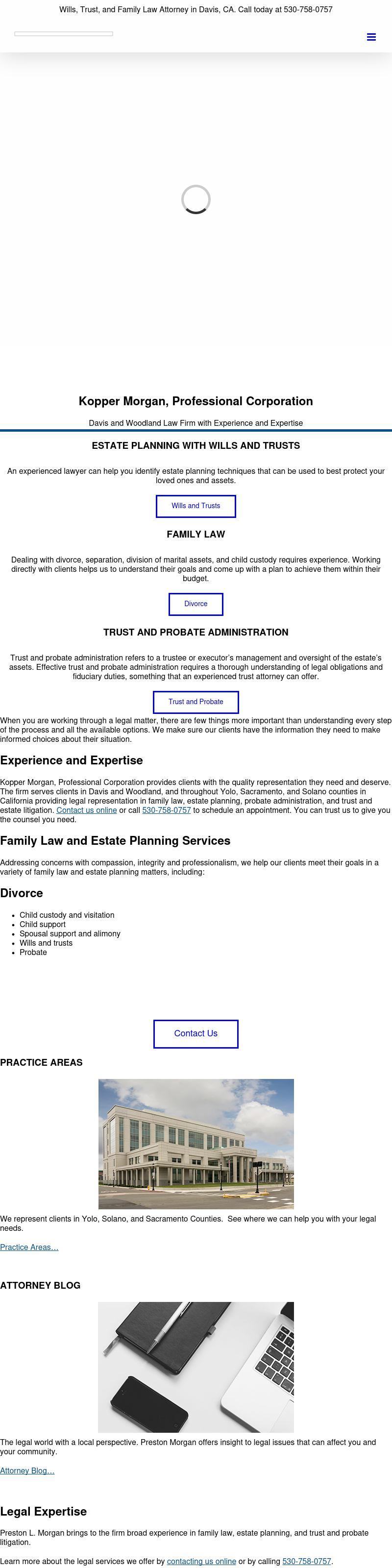Kopper & Morgan - Davis CA Lawyers
