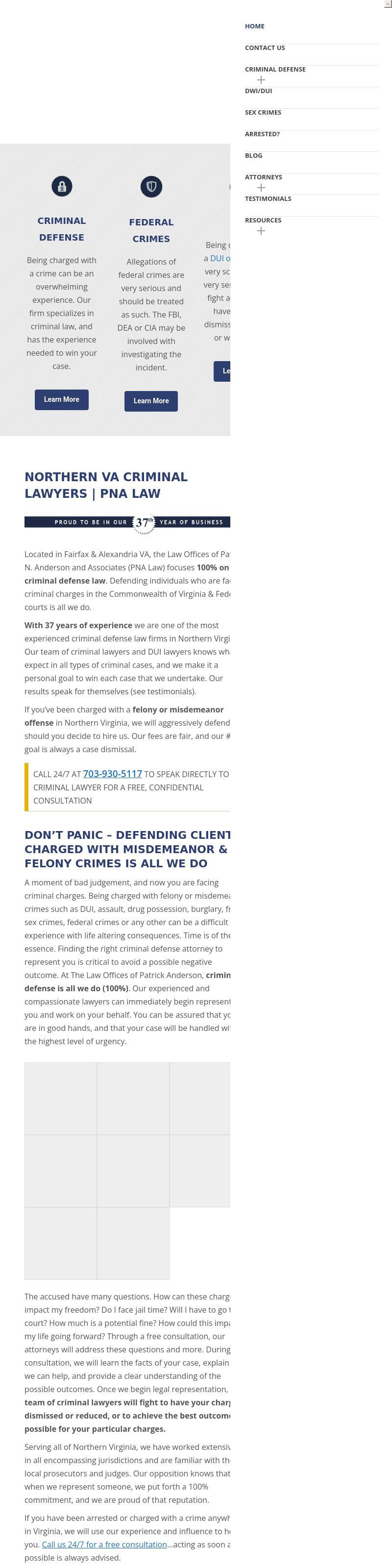Law Offices of Patrick N. Anderson & Associates - Fairfax VA Lawyers
