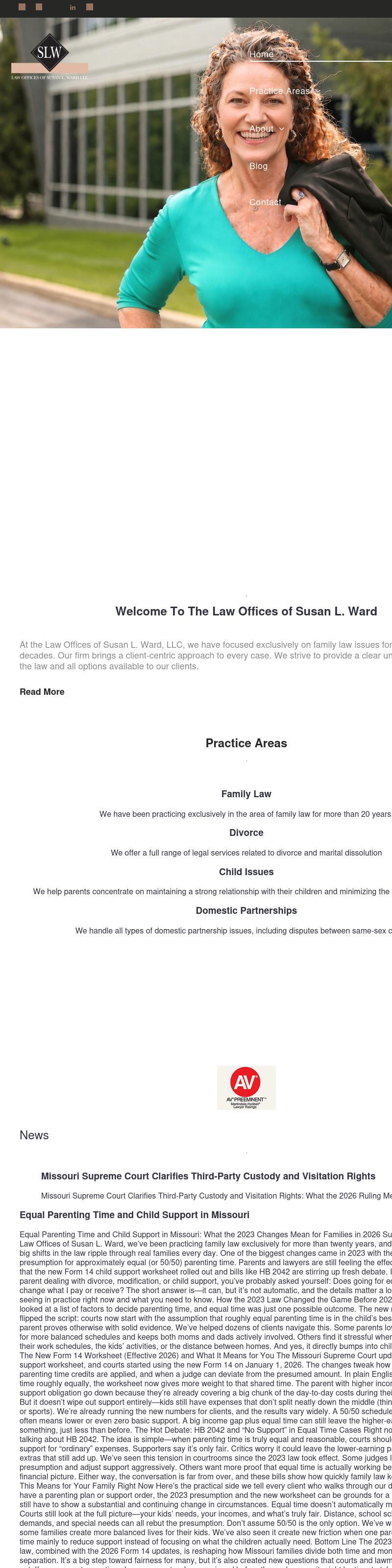 Law Offices of Susan L. Ward LLC - Clayton MO Lawyers