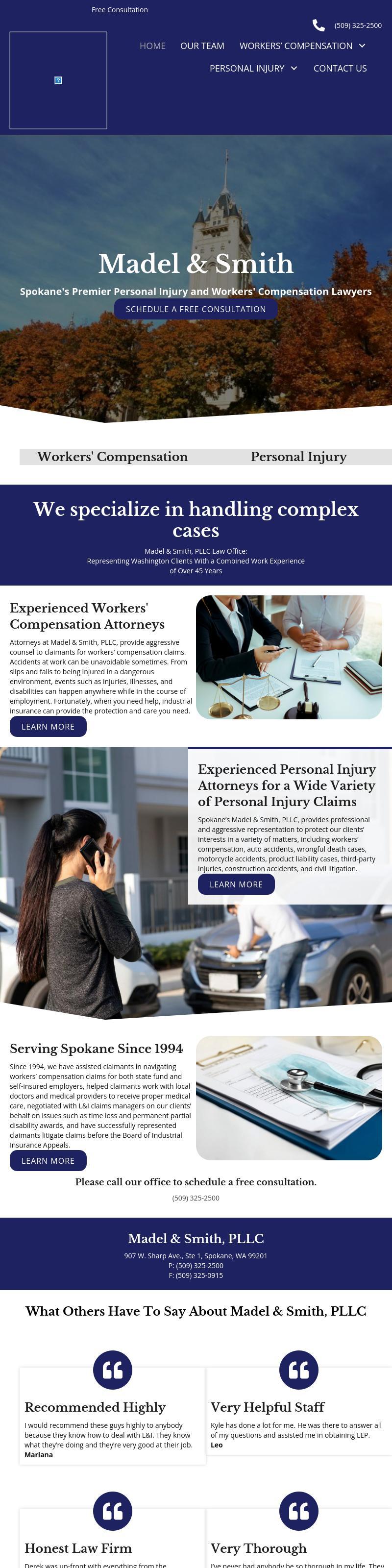 Madel and Smith Law Office - Spokane WA Lawyers