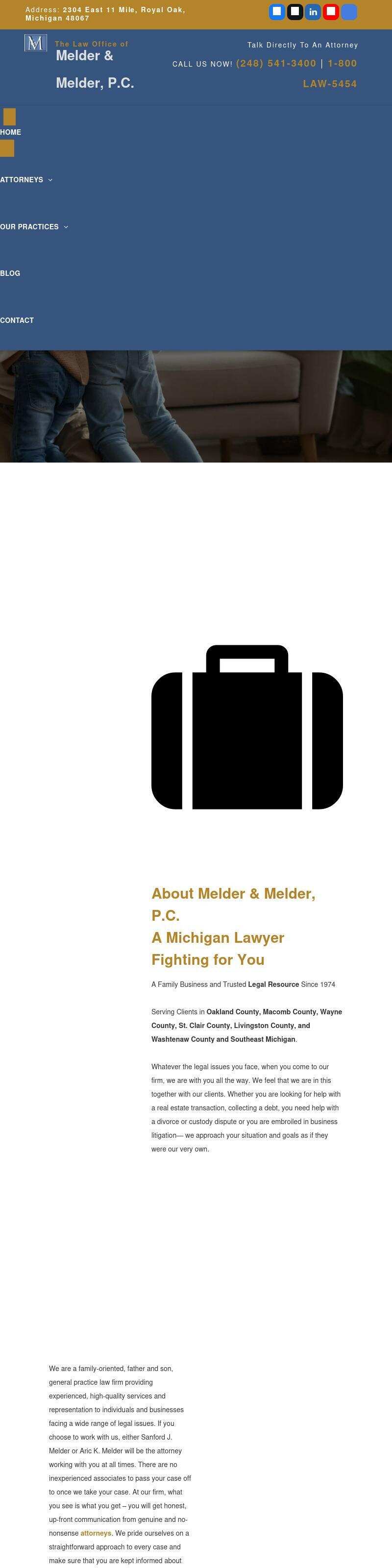 Melder & Melder, P.C. - Royal Oak MI Lawyers