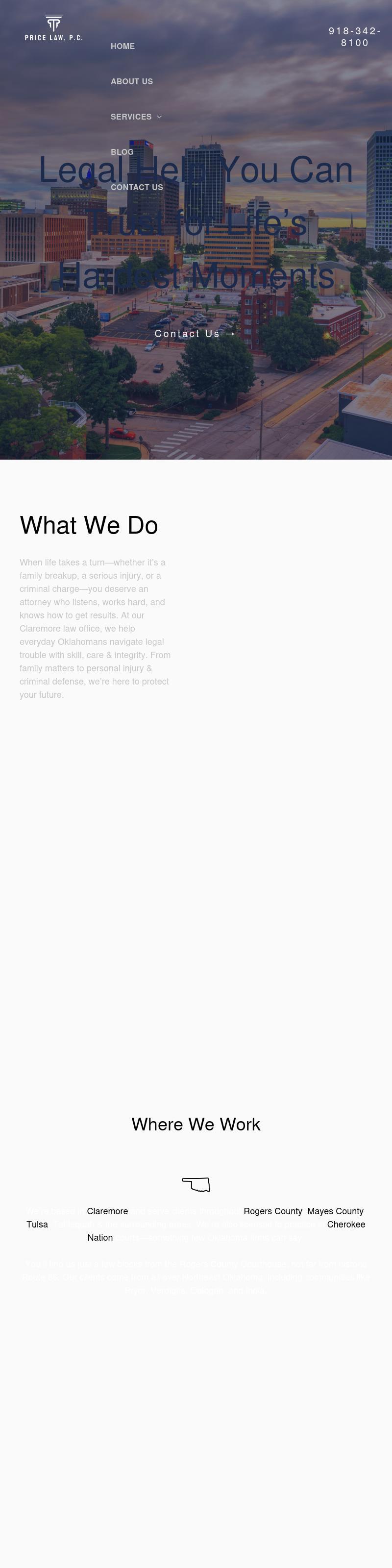 Price & Sears, P.C. - Claremore OK Lawyers