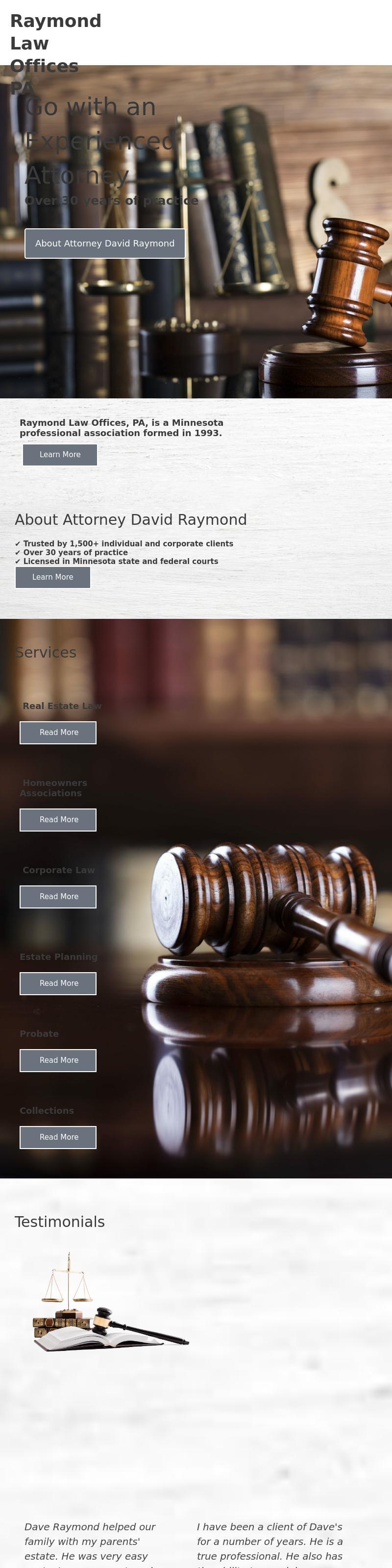 Raymond Law Offices, P.A. - Inver Grove Heights MN Lawyers