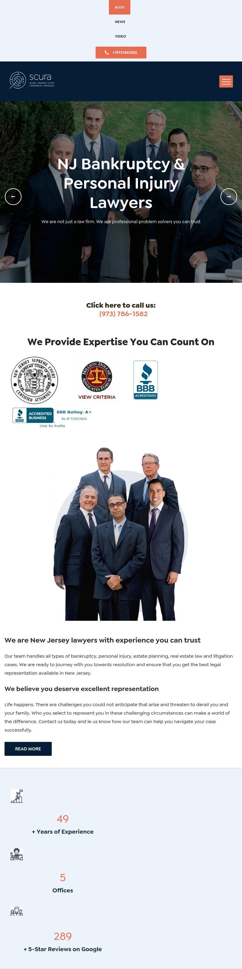 Scura, Wigfield, Heyer & Stevens, LLP - Hackensack NJ Lawyers