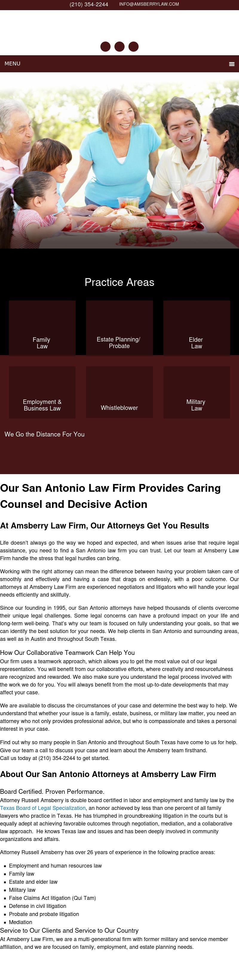 The Amsberry Law Firm - San Antonio TX Lawyers