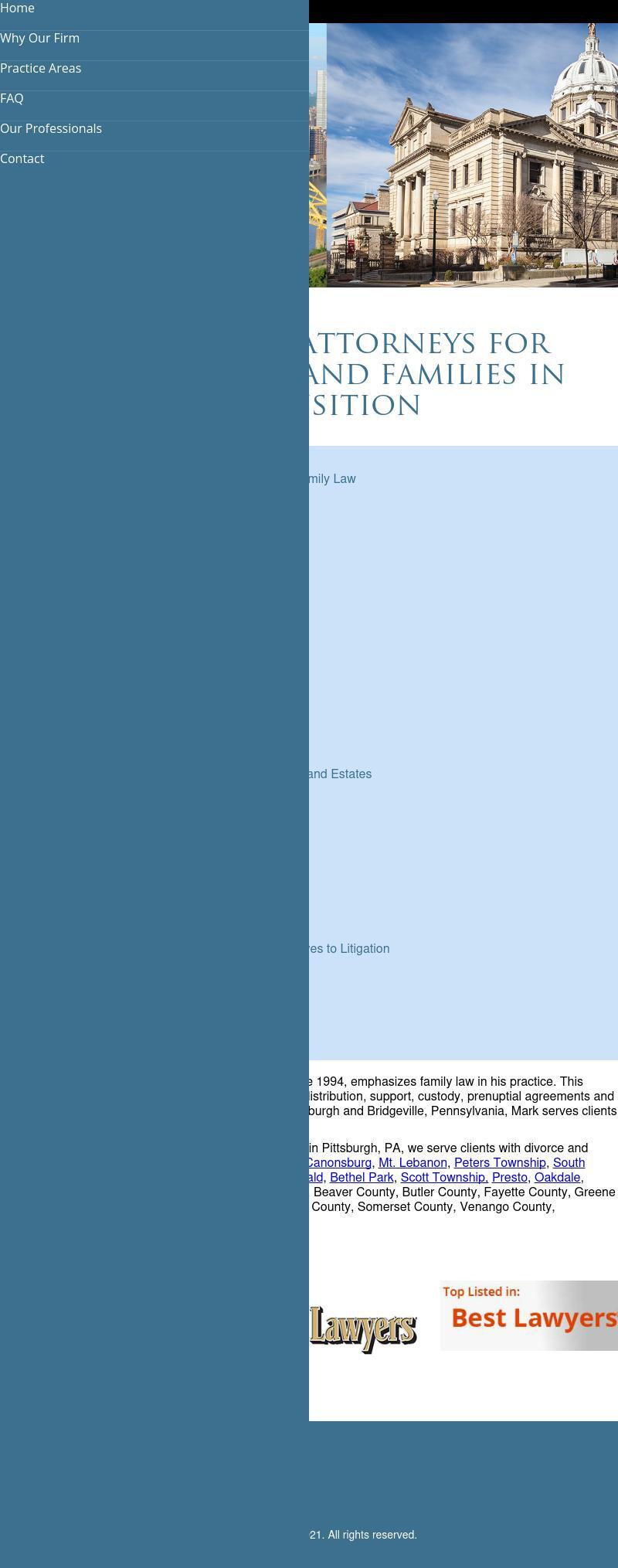 The Gubinsky Law Firm, P.C. - Bridgeville PA Lawyers