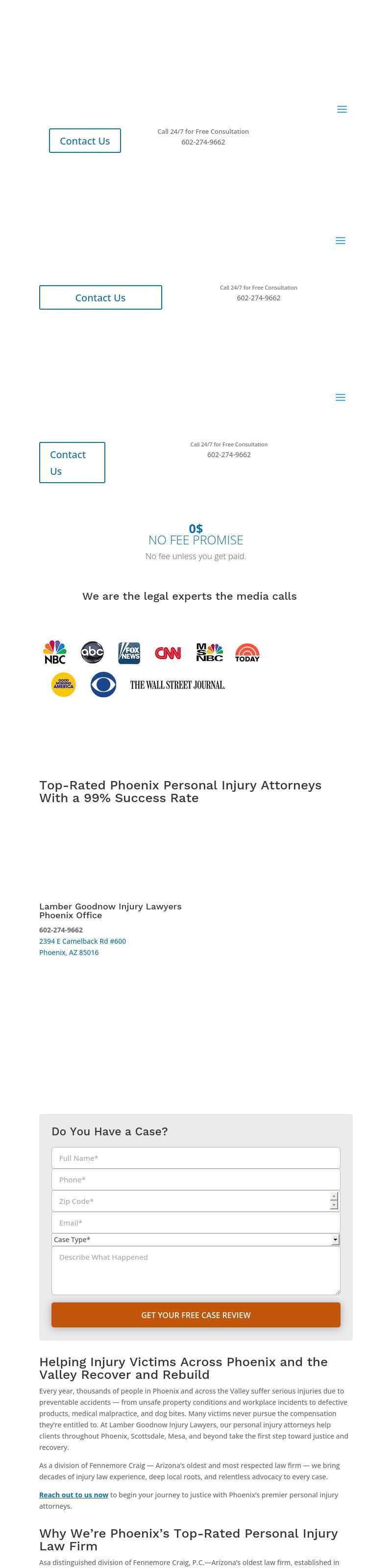 The Lamber-Goodnow Injury Law Team at Fennemore Craig, P.C. - Reno NV Lawyers
