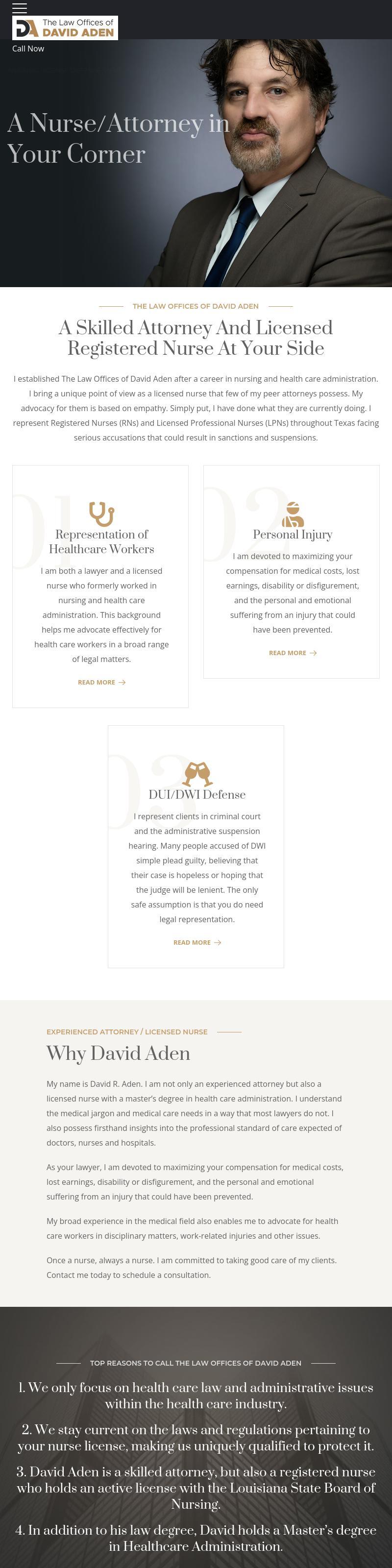 The Law Offices of David Aden - Metairie LA Lawyers