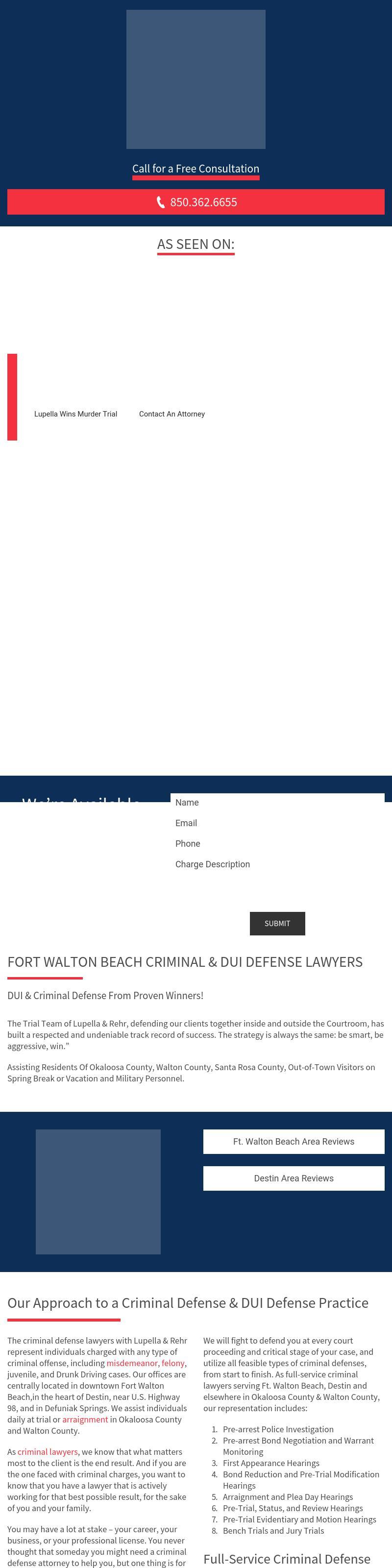 Thomas Shawn Lupella, P.A. - Fort Walton Beach FL Lawyers