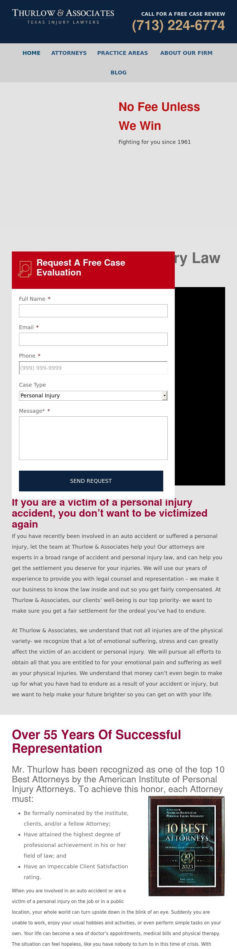 Thurlow & Associates - Houston TX Lawyers